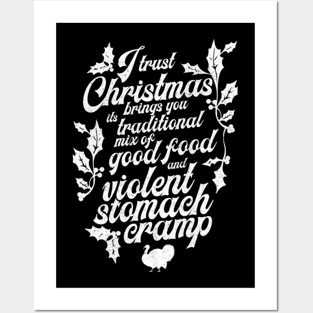 Blackadder Christmas quote Wall Art by BOEC Gear